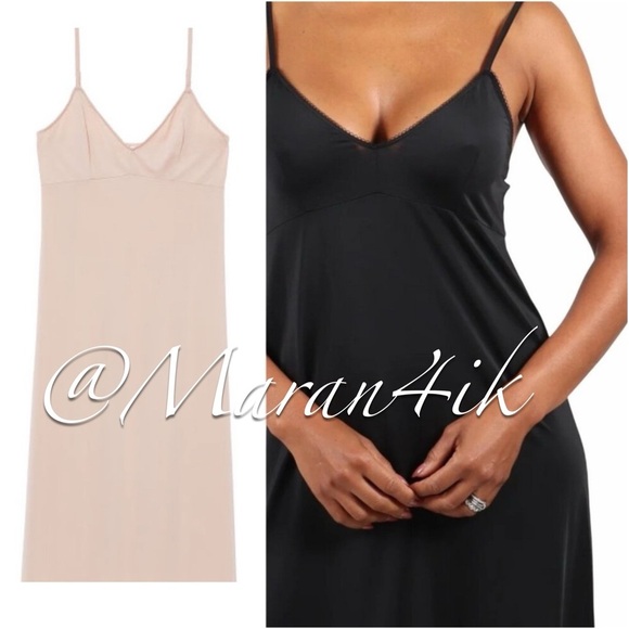 Zimmerman Spaghetti Strap V Neck Midi Slip lace trim Dress Cream / Ivory size 0 - Picture 1 of 16